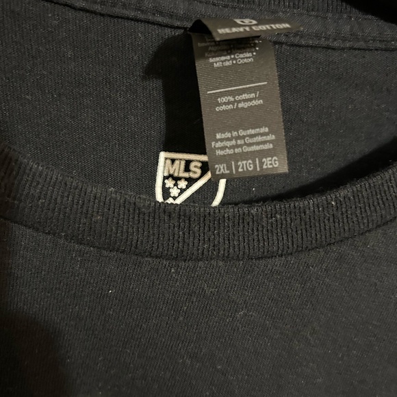 Houston Dynamo FC Black T-Shirt. Mens size XXL. - Picture 3 of 4